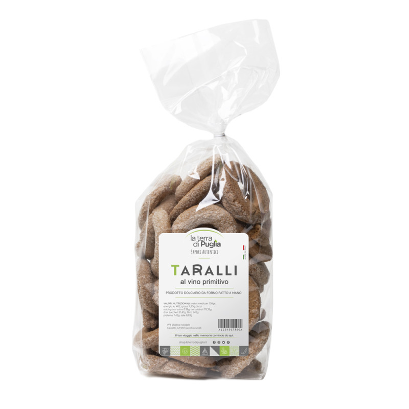 Taralli Sucrés au Vin 250gr